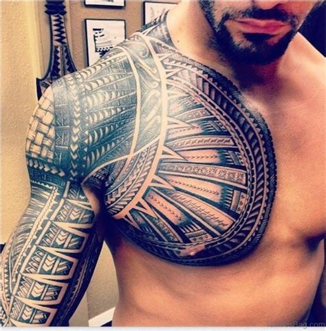 Share more than 70 tribal chest tattoos for men super hot - vova.edu.vn