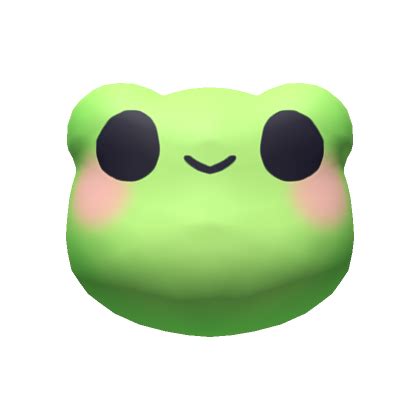 Frog Mask - Roblox in 2021 | Frog mask, Cute frogs, Face mask cute