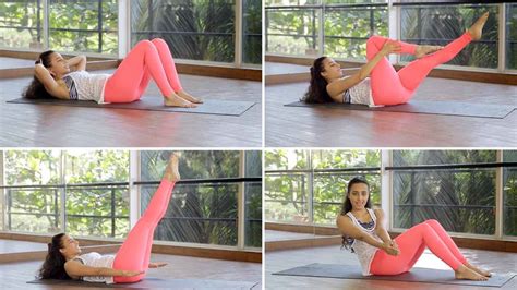 7 Exercises For A Flat Stomach At Home | Fitness With Namrata Purohit ...