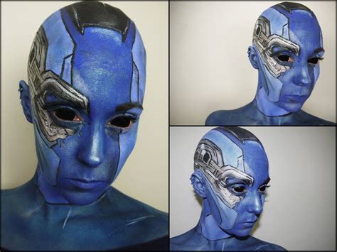 Nebula Guardians of the Galaxy Special Effects Makeup Halloween | Disfraces