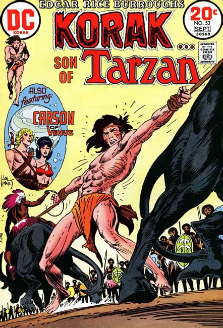 Korak Son of Tarzan Vol 1 53 | DC Database | FANDOM powered by Wikia