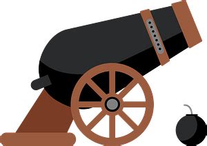Pirate cannon clipart. Free download transparent .PNG | Creazilla