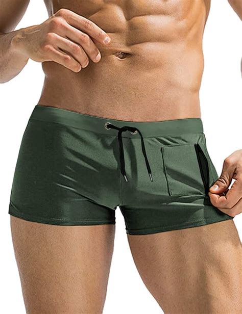 Amazon.com: Mens Swim Briefs - Greens / Briefs / Swim: Clothing, Shoes ...