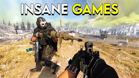 Insane Games in Warzone! - Modern Warfare Battle Royale - YouTube