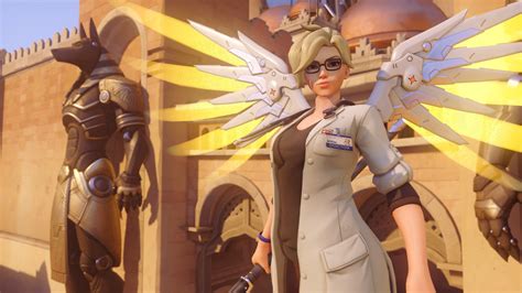 Hong - Overwatch Mercy Dr. Ziegler skin