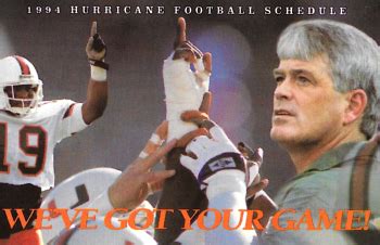 Miami Hurricanes Football | DENNIS ERICKSON | Trading Card Collection