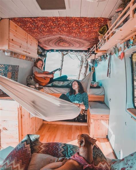 20 Real Photos of the Hippie Van Interior: let's enjoy it! | Van life ...