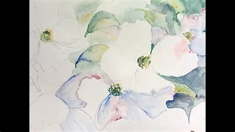 Dogwood Watercolor at PaintingValley.com | Explore collection of ...