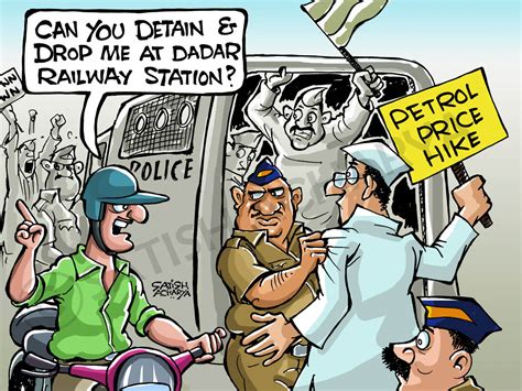 World of an Indian cartoonist!: Petrol protests!