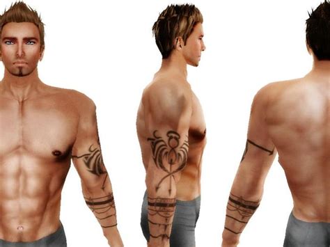 Second Life Marketplace - -Tintable- Fullmetal Alchemist Scar Deconstruction Sleeve Tattoo