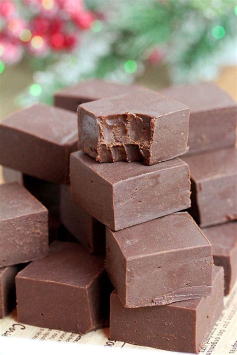 Fudge Using Sweetened Condensed Milk - Rice Recipe