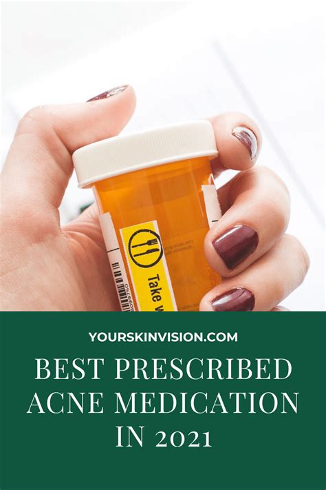 5 Best Prescribed Acne Medication In 2024 - YourSkinVision