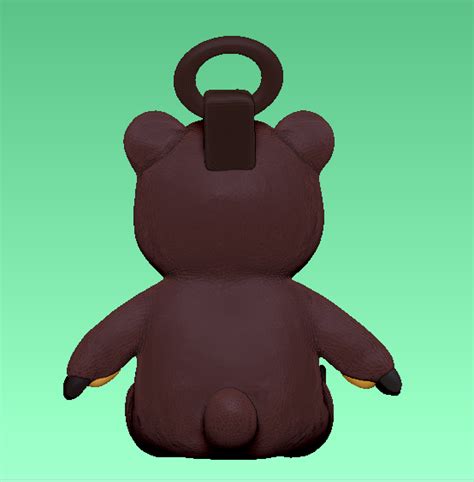 STL file Bear Keychain 🐻・3D print design to download・Cults