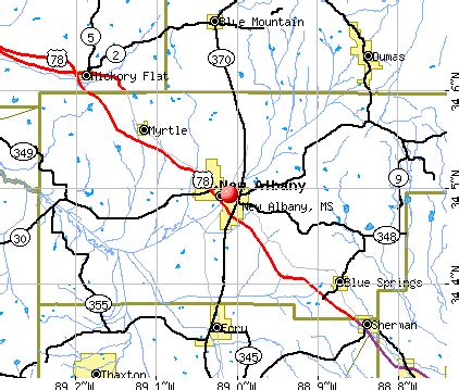 New Albany, Mississippi (MS 38652) profile: population, maps, real ...