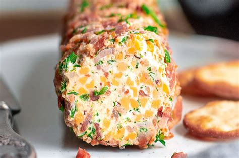 Bacon Cheese Log — Super Easy + Crazy DELICOUS!