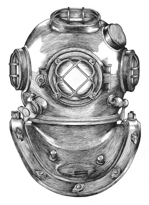 Diver's Helmet by Thought-Factory-3000 on DeviantArt