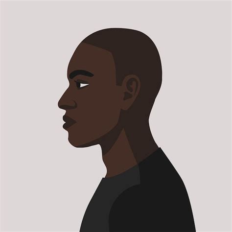 Black man face profile Vectors & Illustrations for Free Download | Freepik