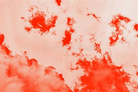 Red Coral Gradient Color. Red Paint in Water, Patchy Background Stock Image - Image of abstract ...
