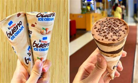 Kinder Bueno Ice Cream Cone With Chunky Chocolate Bits Is Now In Malaysia