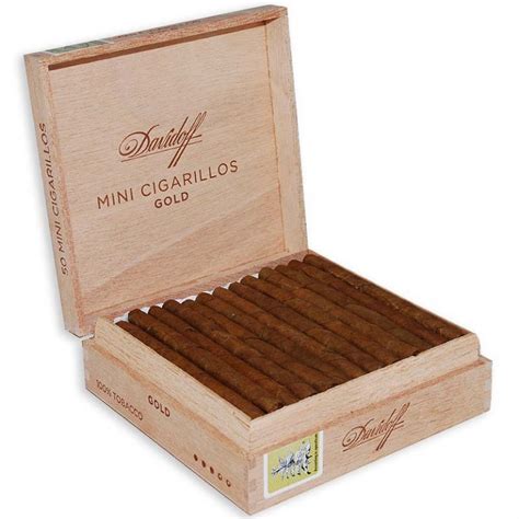 Davidoff Mini Cigarillos Gold / Box of 50 - Cigars Unlimited