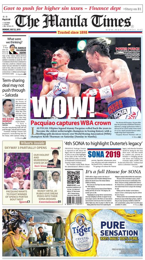 THE MANILA TIMES | JULY 22, 2019 by The Manila Times - Issuu