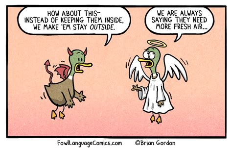 Grounding the Children - Bonus Panel - Fowl Language Comics