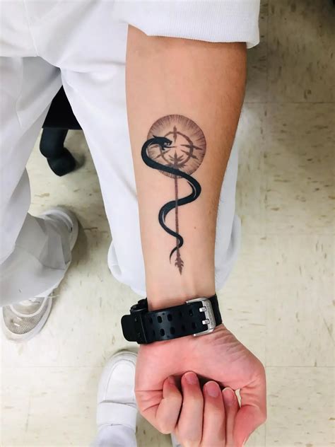 20+ Amazing Caduceus Tattoo Designs | PetPress | Caduceus tattoo ...