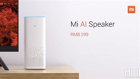 Xiaomi Mi AI smart speaker with Voice control and 360 degree audio sensing launched | Best Tech Guru