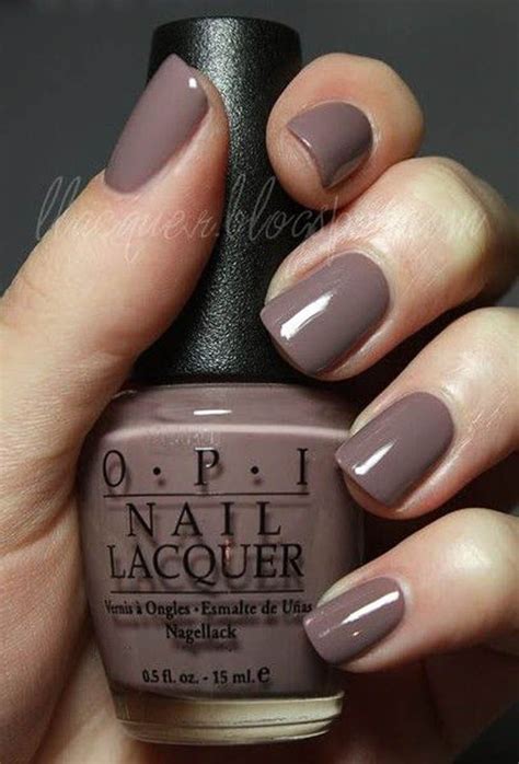 Fall Nail Colors in 2023 | Opi nail polish colors, Light colored nails, Fabulous nails