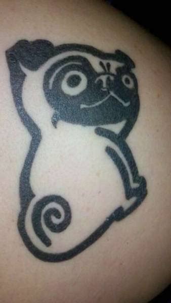 My pug tattoo : r/pugs