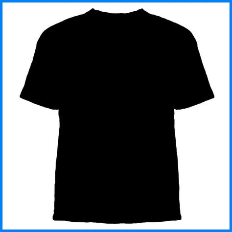 Black T Shirt Template Front And Back Psd Clipart | Images and Photos ...