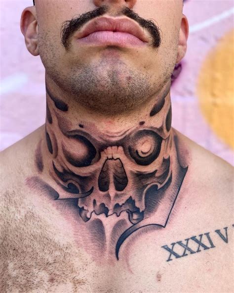 Pin on My Saves | Best neck tattoos, Full neck tattoos, Neck tattoo for ...