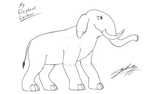 My Elephant Cartoon (Concept Art) by SAGADreams on DeviantArt