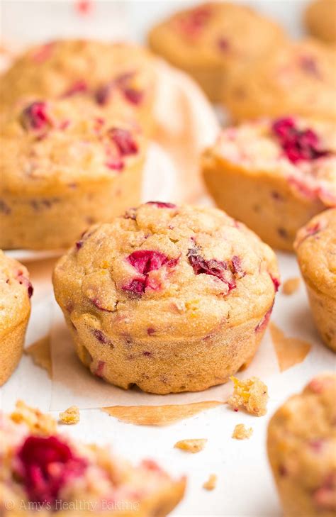 Bake the Perfect Healthy Cranberry Orange Muffins