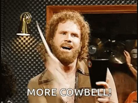 More Cowbell Cowbell GIF - More Cowbell Cowbell Snl - Discover & Share GIFs