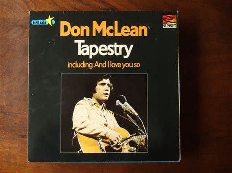 Don McLean - Tapestry, incl. And I Love You So | Piano Piano! | Flickr