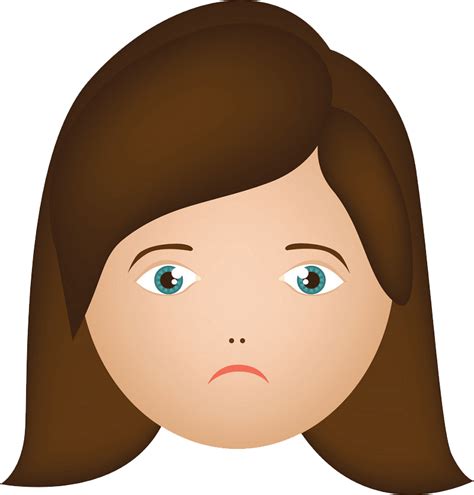 Girl Sad Face Clipart Hd Png Download Kindpng - vrogue.co