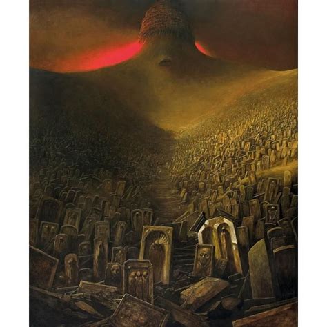 Zdzisław Beksiński Dystopian Dark Surrealism | Dark fantasy art, Surreal art, Macabre art