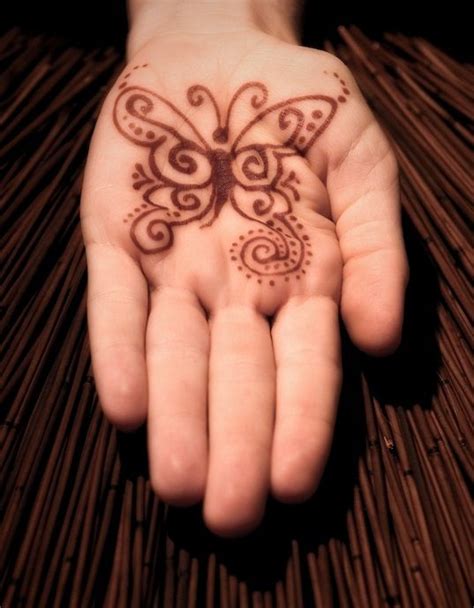 Butterfly Henna Designs for Hands | Henna tattoo designs, Henna tattoo ...