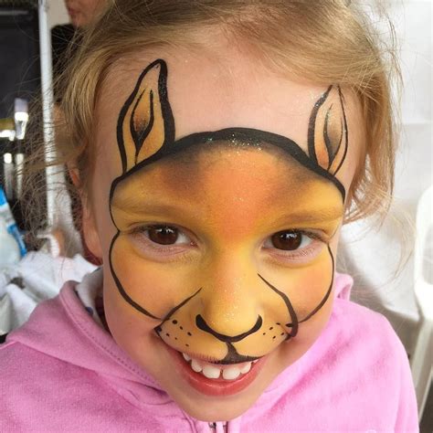 @juicybodyart on Instagram: “Another cheeky little 'roo ☺️#facepainting #melbourne #kangaroo # ...