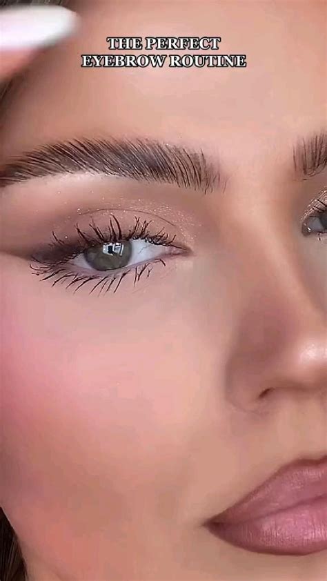 🔸THE PERFECT EYEBROW ROUTINE🔸 | Makeup routine, Eye makeup tutorial ...