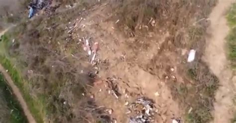 Investigators Release Chilling Drone Footage From Kobe's Helicopter Crash Site (VIDEO)