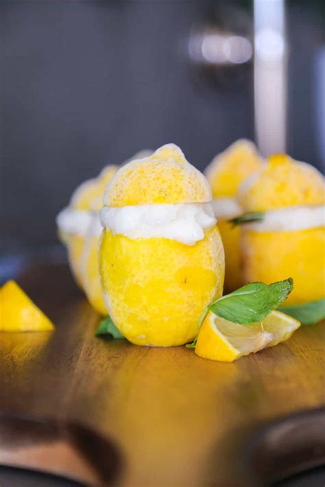 Keto Italian Lemon Sorbet Recipe: Gluten Free & Vegan