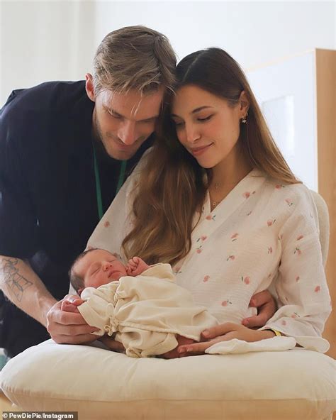 YouTuber PewDiePie announces the birth of his first child | Daily Mail Online