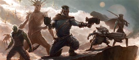 Concept Art Reveals Marvel's Plans for Guardians of the Galaxy | WIRED