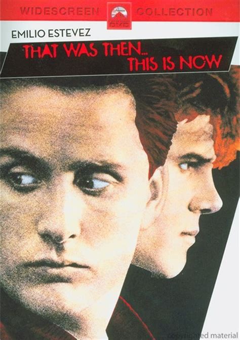 That Was Then... This Is Now (DVD 1985) | DVD Empire