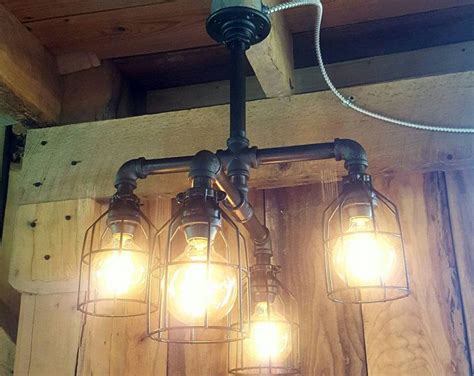 Industrial Track Lighting UL LISTED Commercial Track Lighting | Etsy | Rustic chandelier, Rustic ...