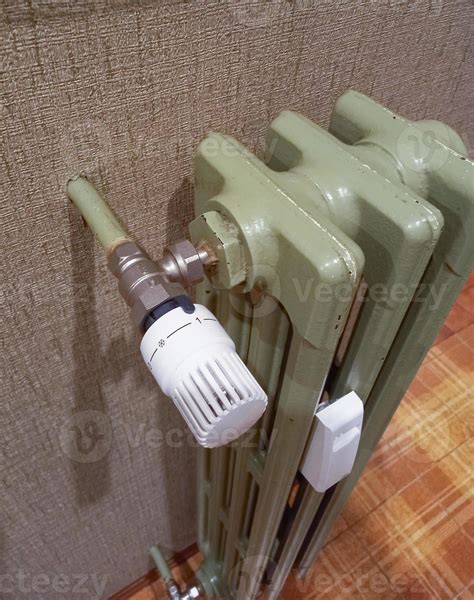 radiator thermostatic valve 9804509 Stock Photo at Vecteezy