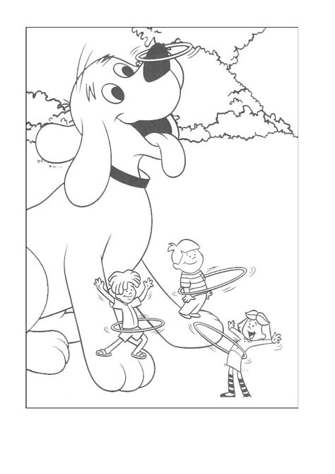 Clifford The Big Red Dog Coloring Pages at GetColorings.com | Free ...