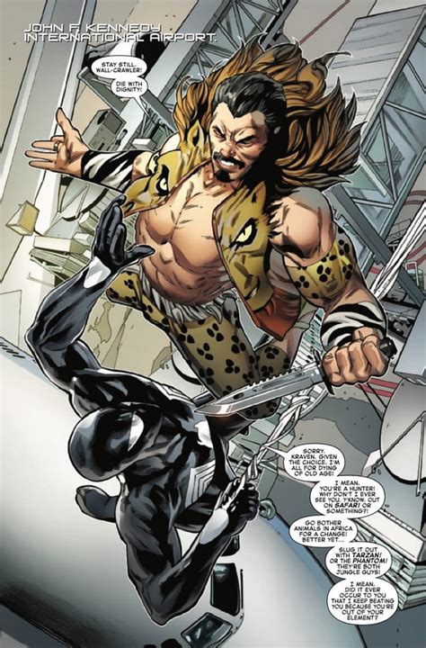 Spider-Man and Kraven: BFFs? Symbiote Spider-Man: Alien Reality #1 ...